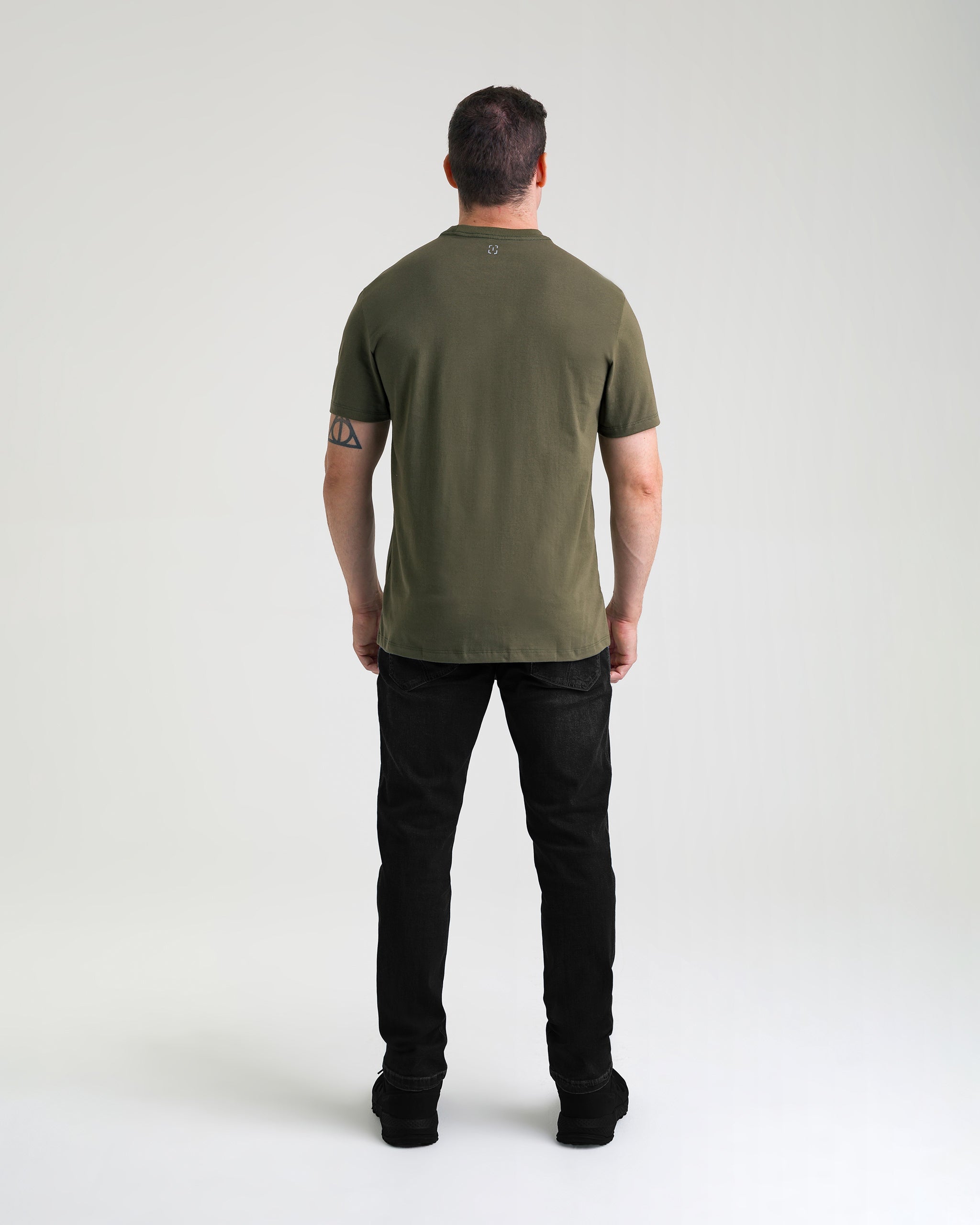 Camiseta Concept Old Skull 10 anos - Verde