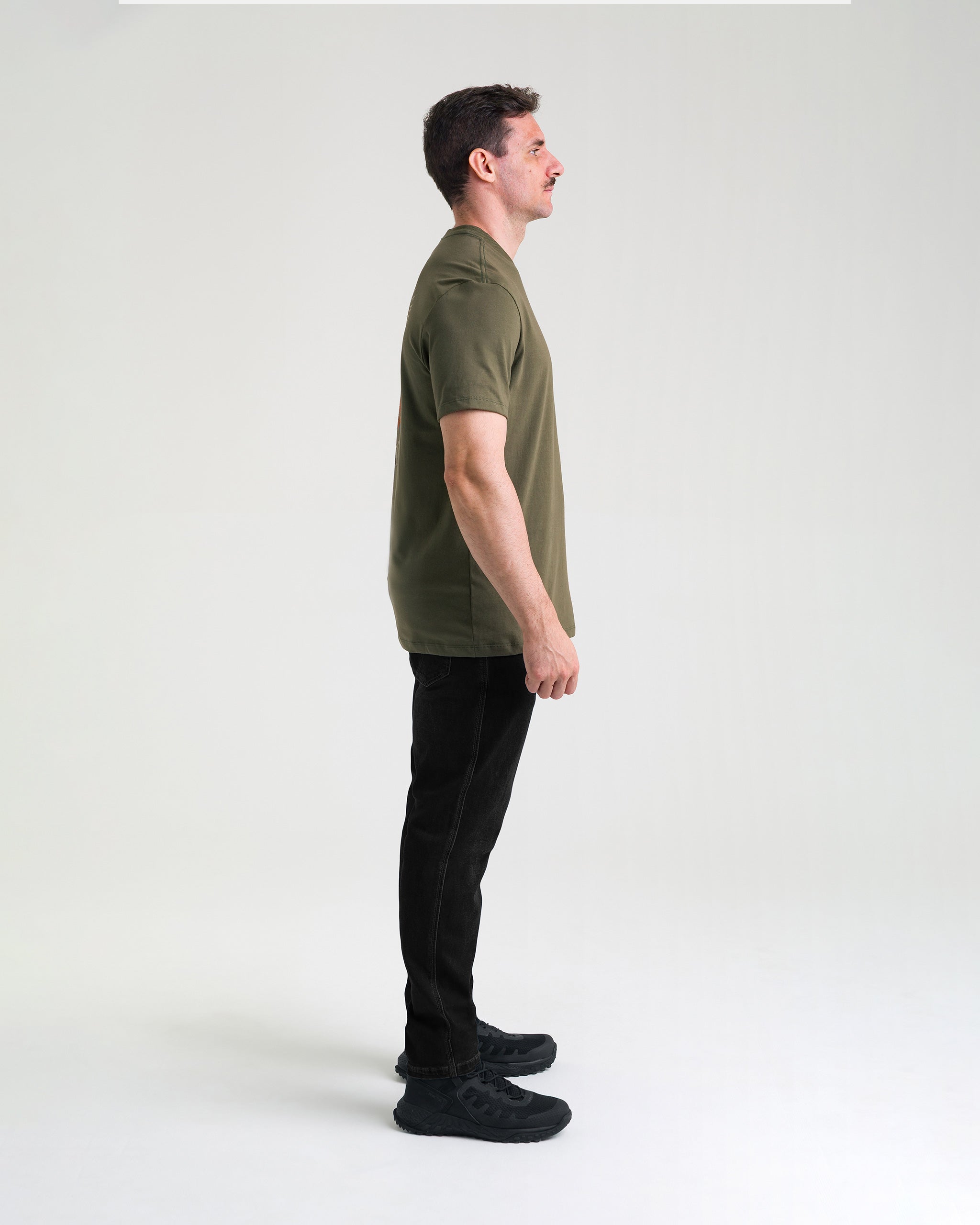 Camiseta Concept Snake Bones Masculina - Verde