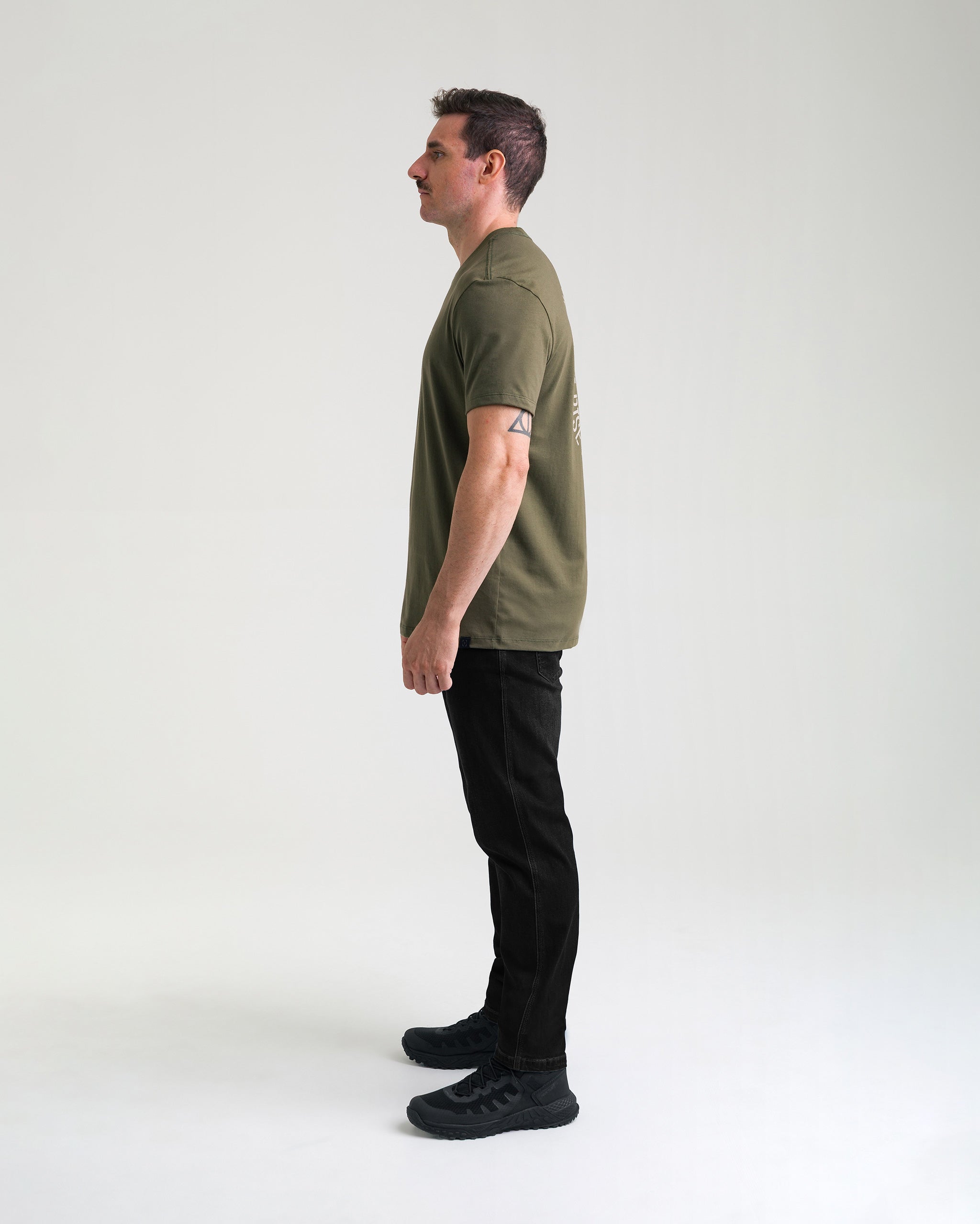 Camiseta Concept Snake Bones Masculina - Verde
