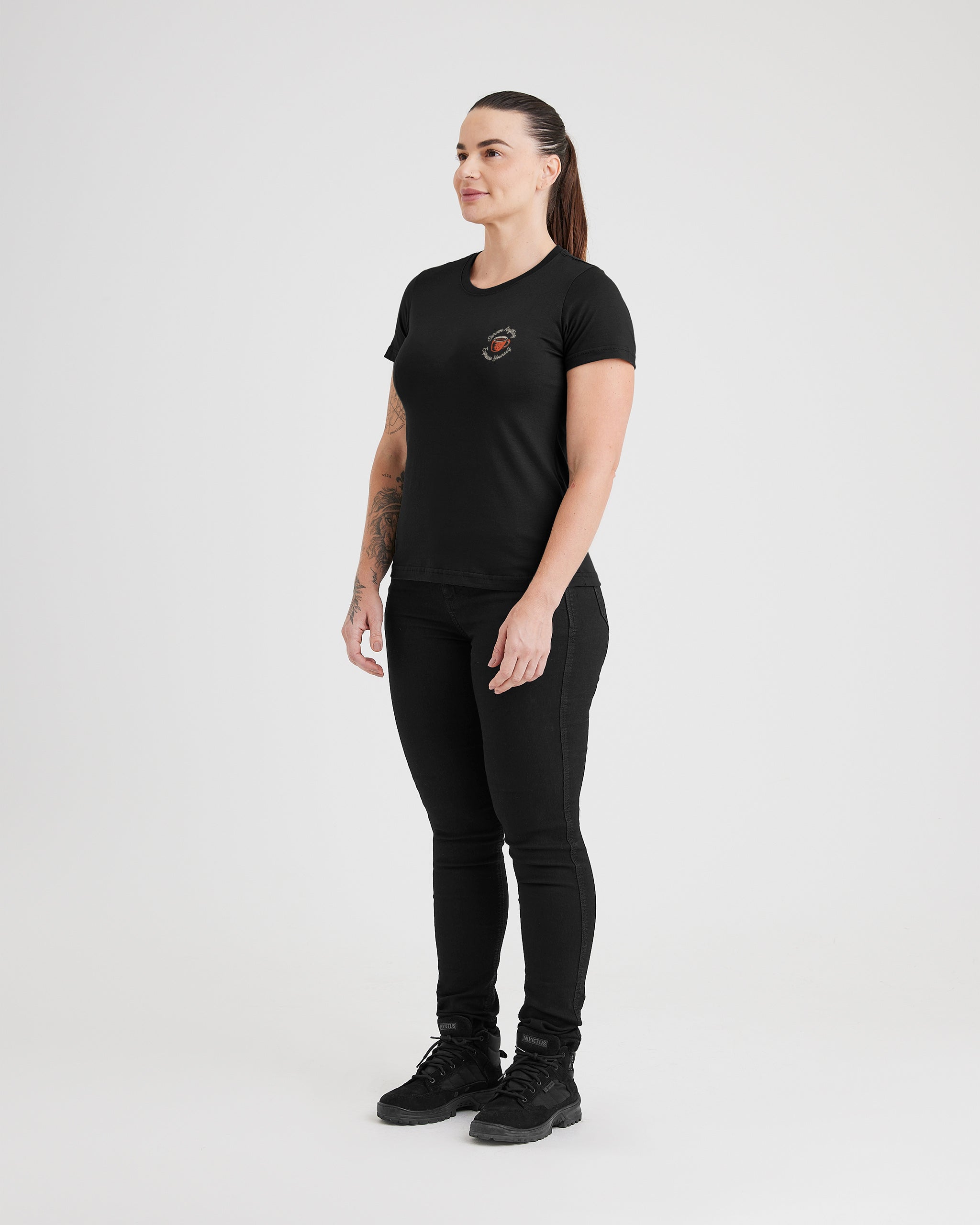 Camiseta Concept Expresso Yourself Feminina - Preta