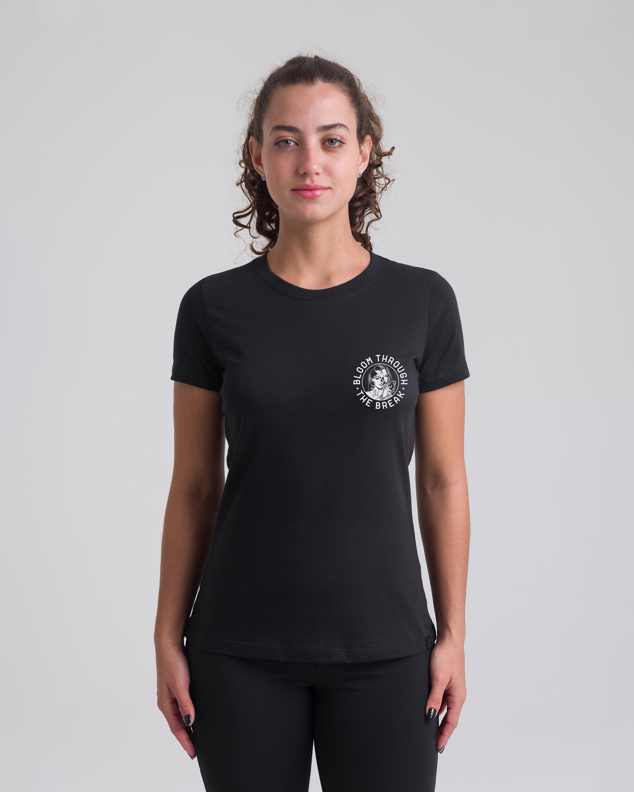 Camiseta Concept Bloom Feminina - Preta