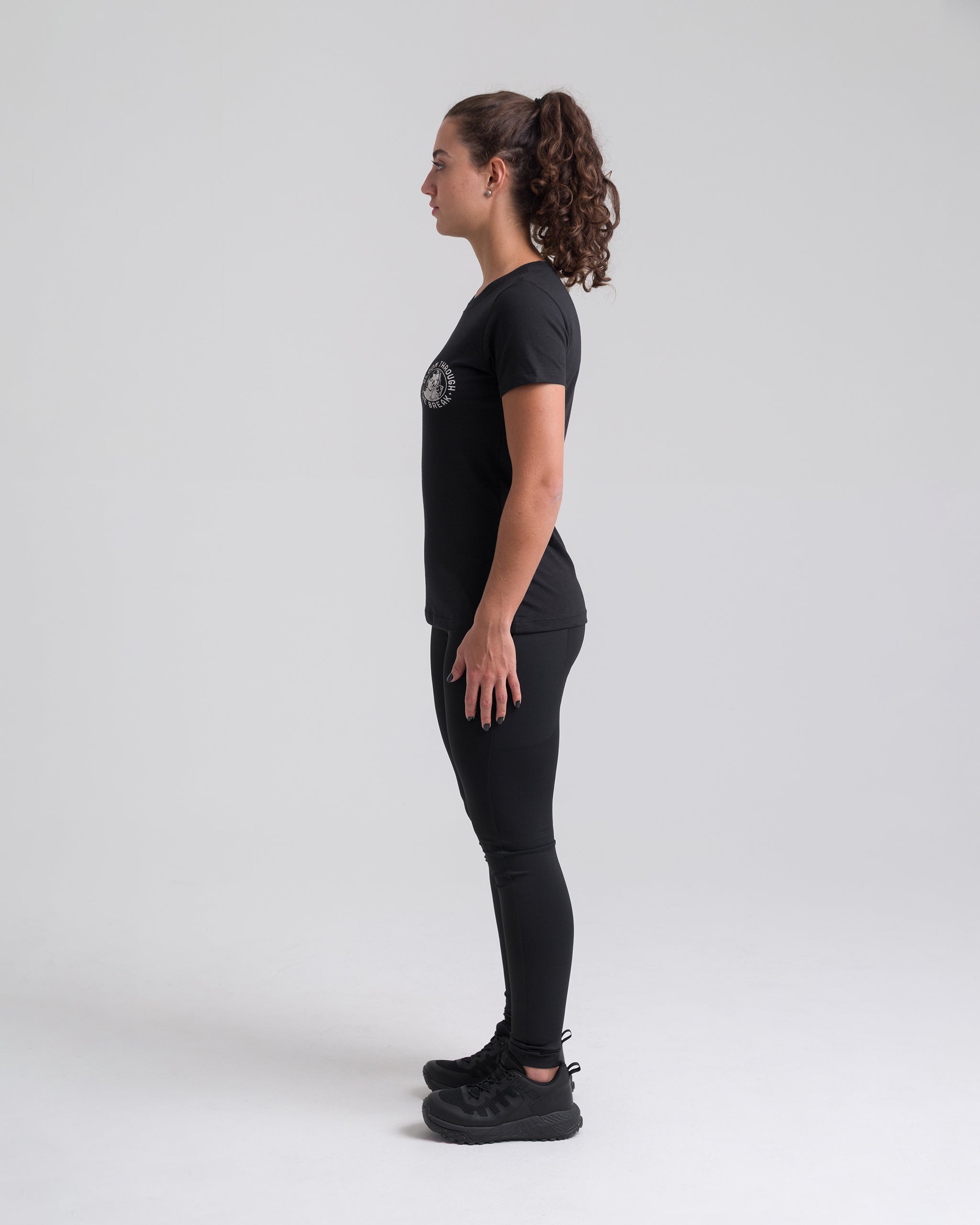 Camiseta Concept Bloom Feminina - Preta