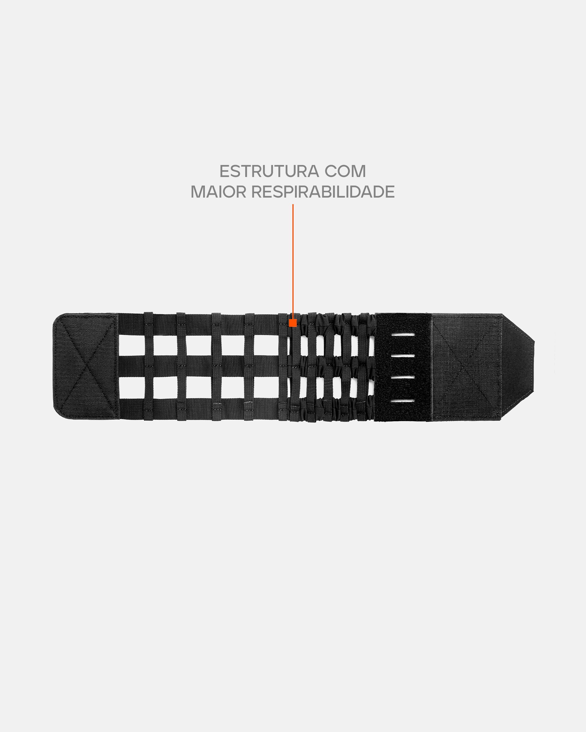 Cinta Modular Elástica para Plate Carrier Ares - Preta