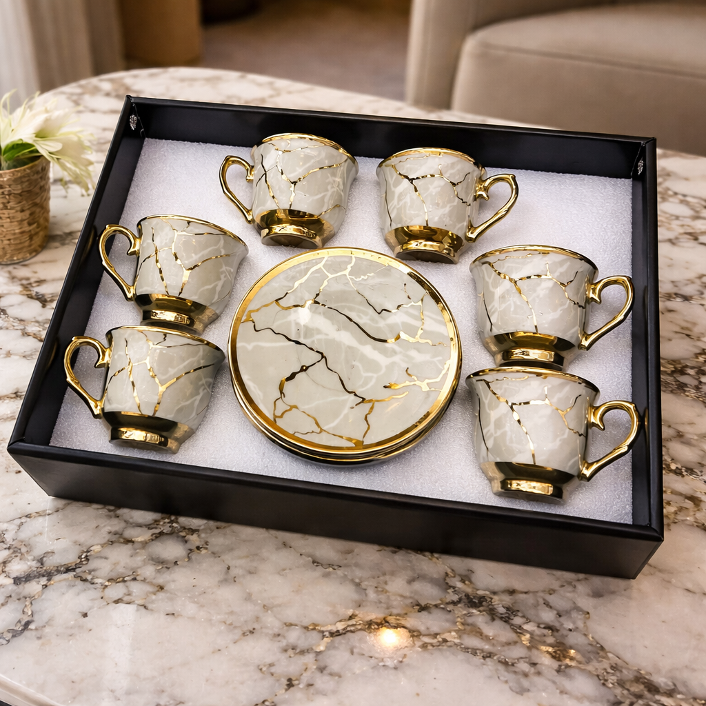 Xícaras em Porcelana | Elegância para Cada Momento - Home Royal