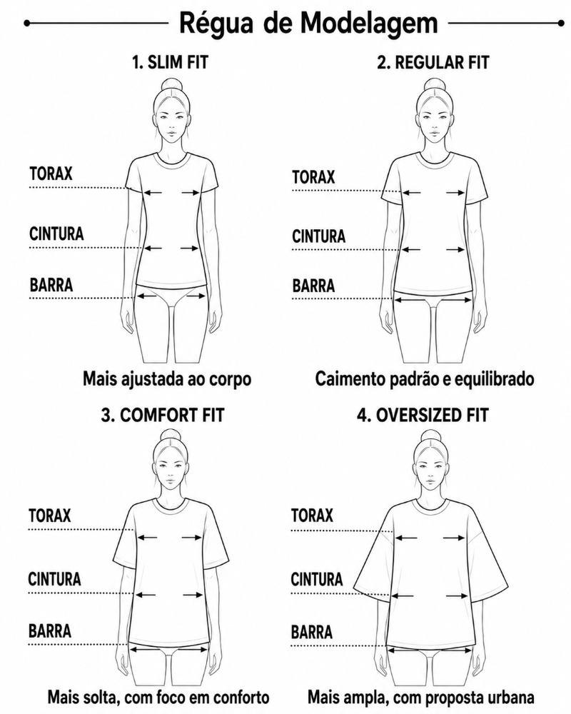 Camiseta Concept Expresso Yourself Feminina - Preta