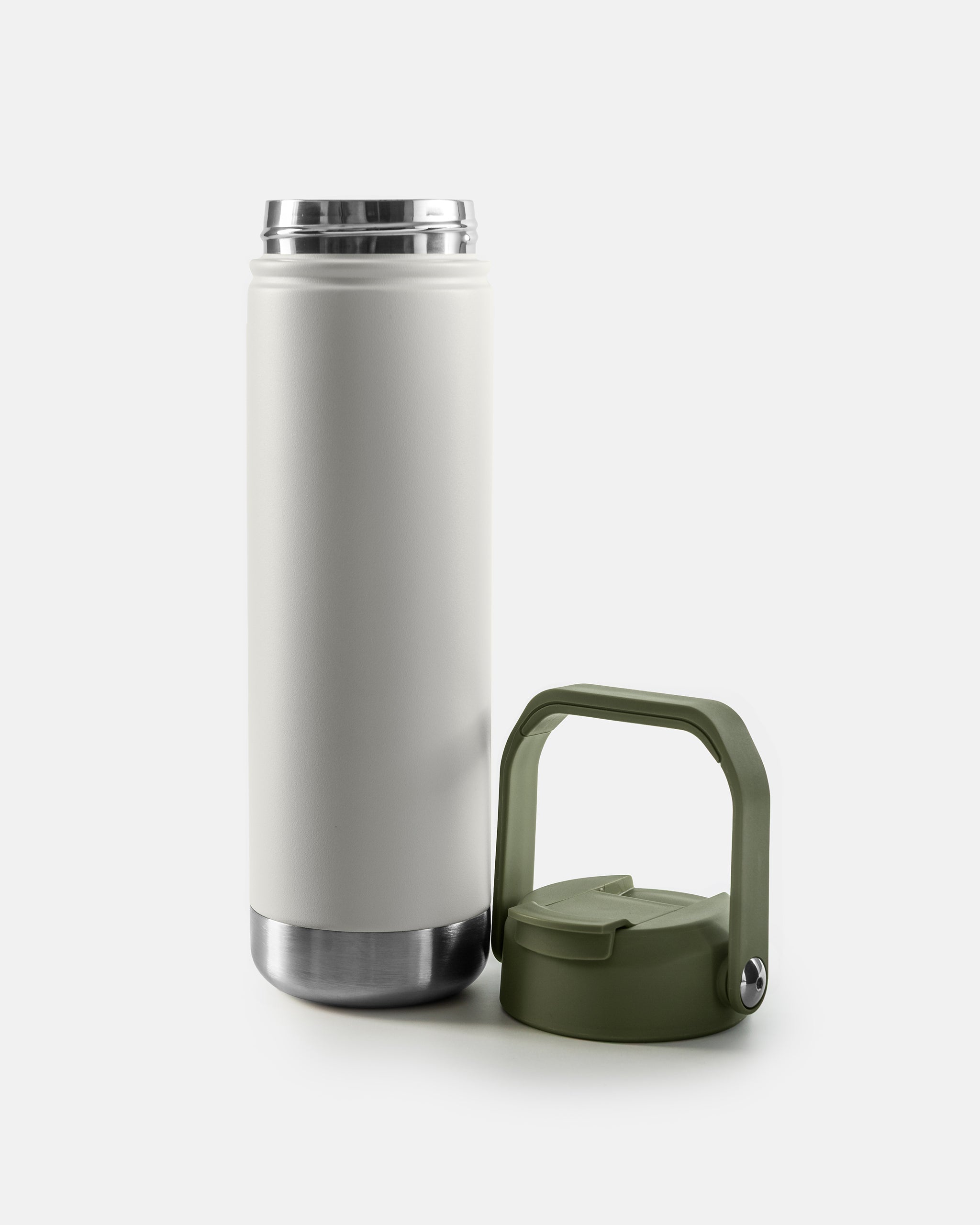 Garrafa Térmica Fieldborn 768 ml - Verde e Tan