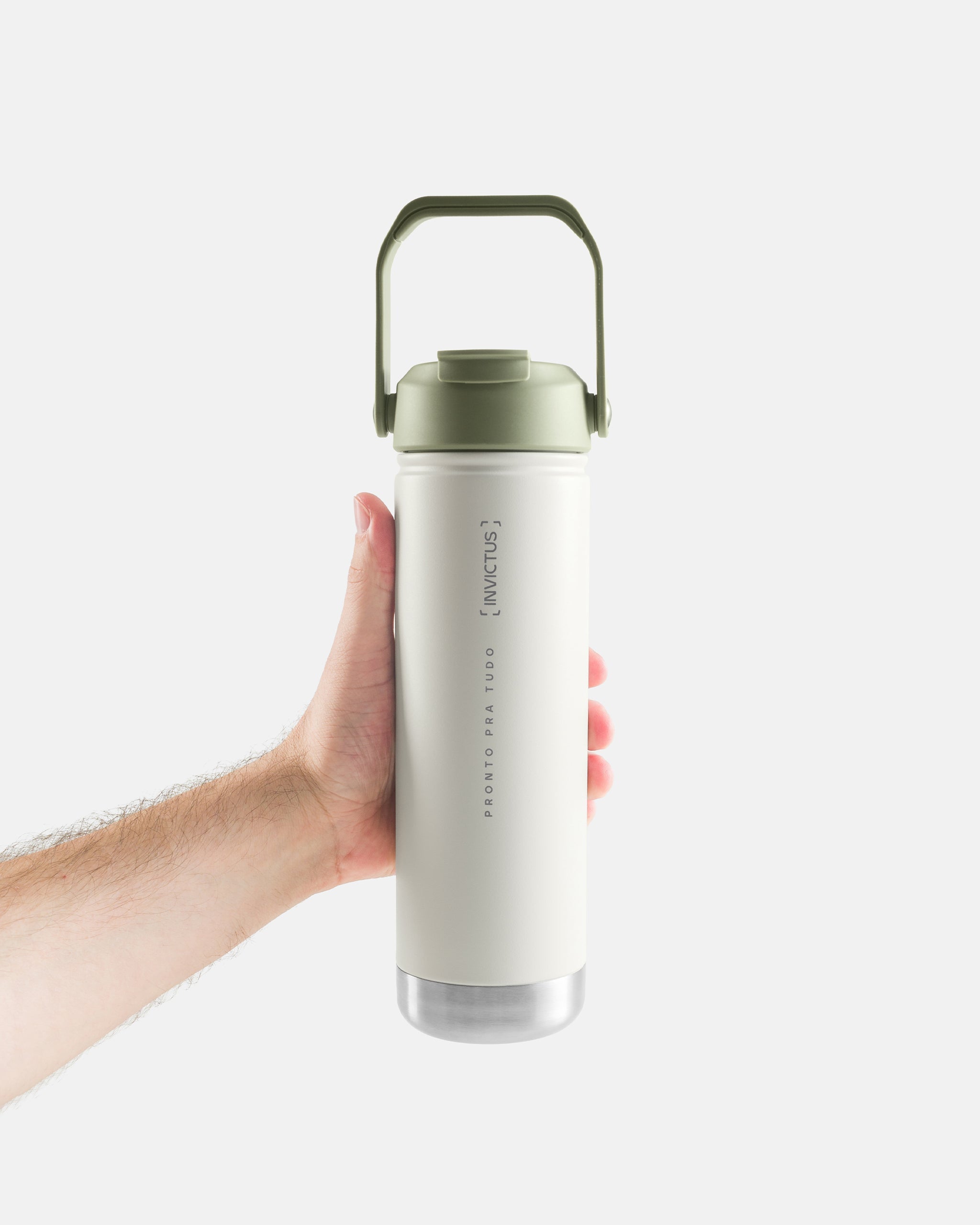Garrafa Térmica Fieldborn 768 ml - Verde e Tan