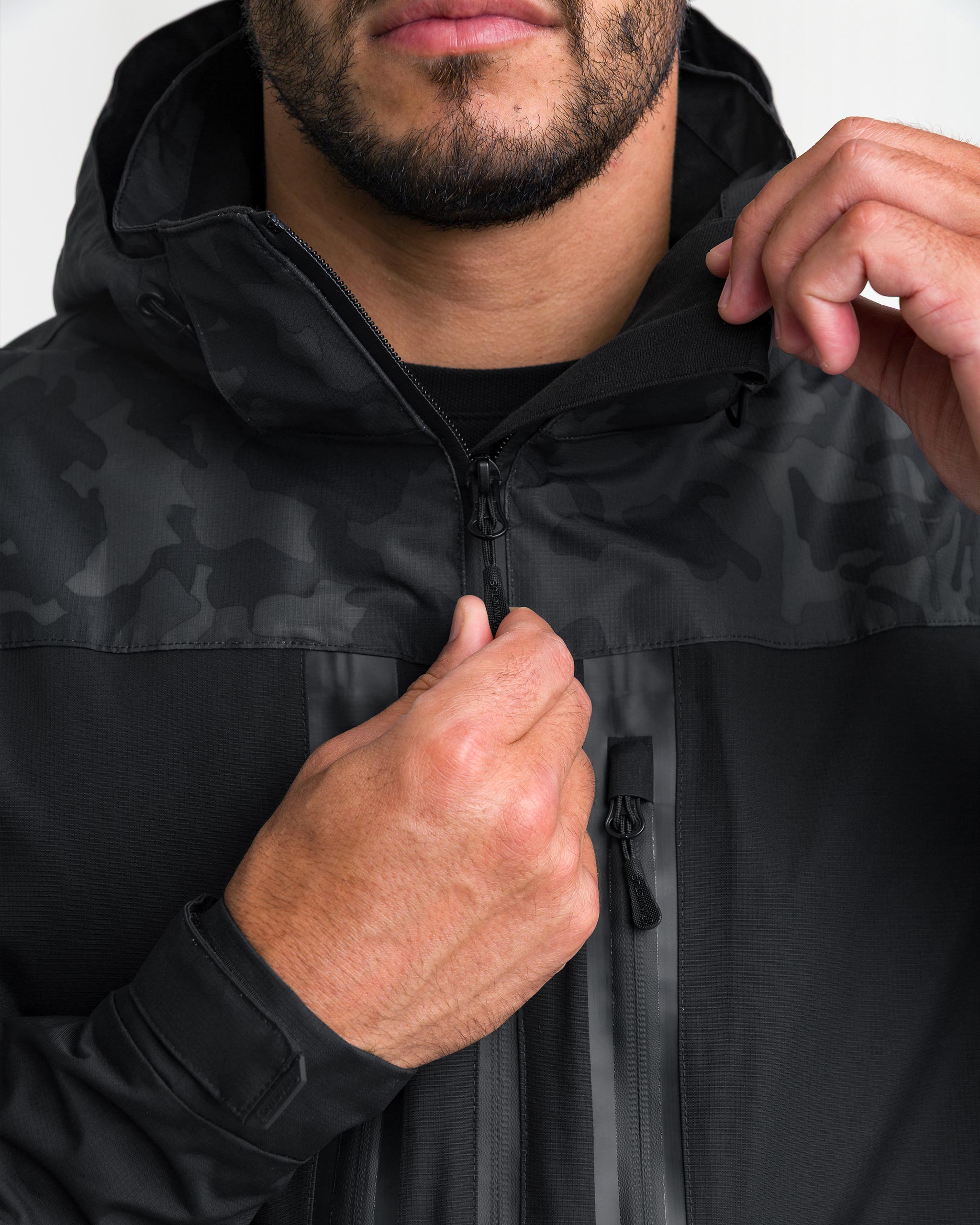 Jaqueta Rain 3.0 10 anos - Warskin Black