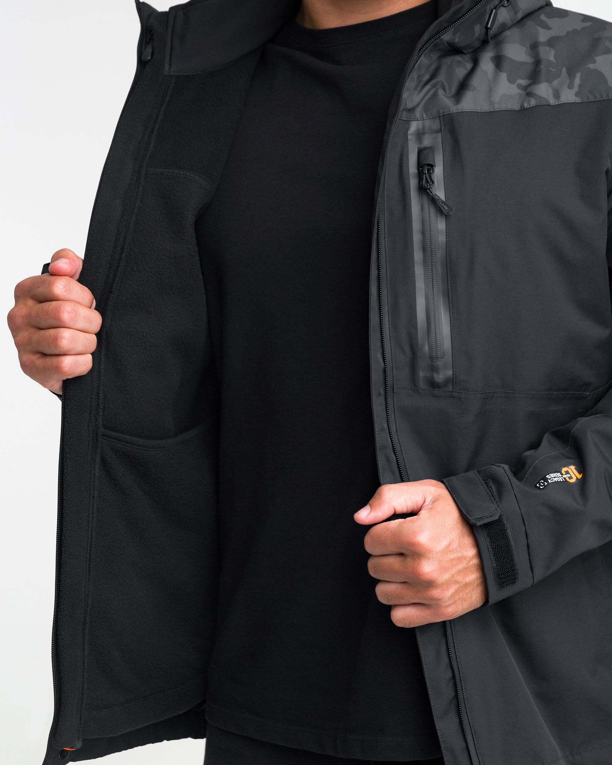 Jaqueta Rain 3.0 10 anos - Warskin Black