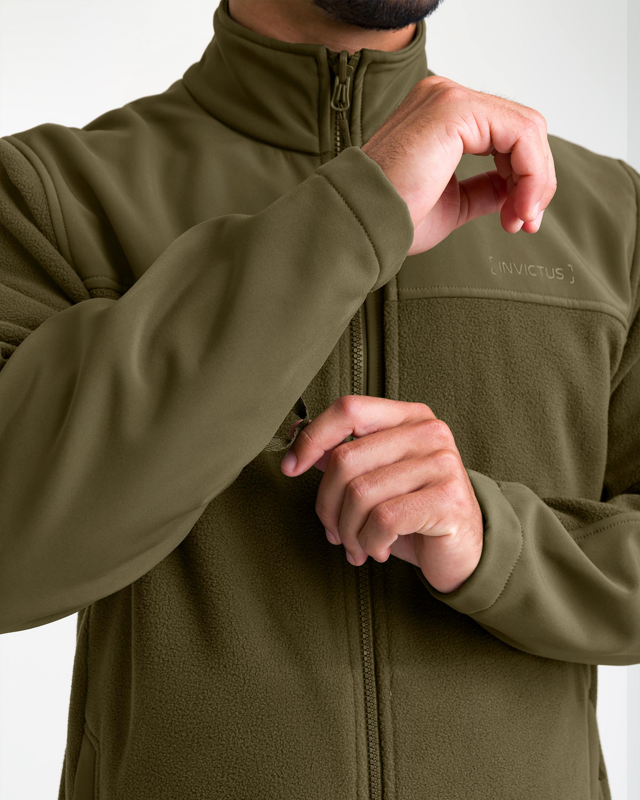 Jaqueta Fleece Snow 2.0 -  Verde Oliva