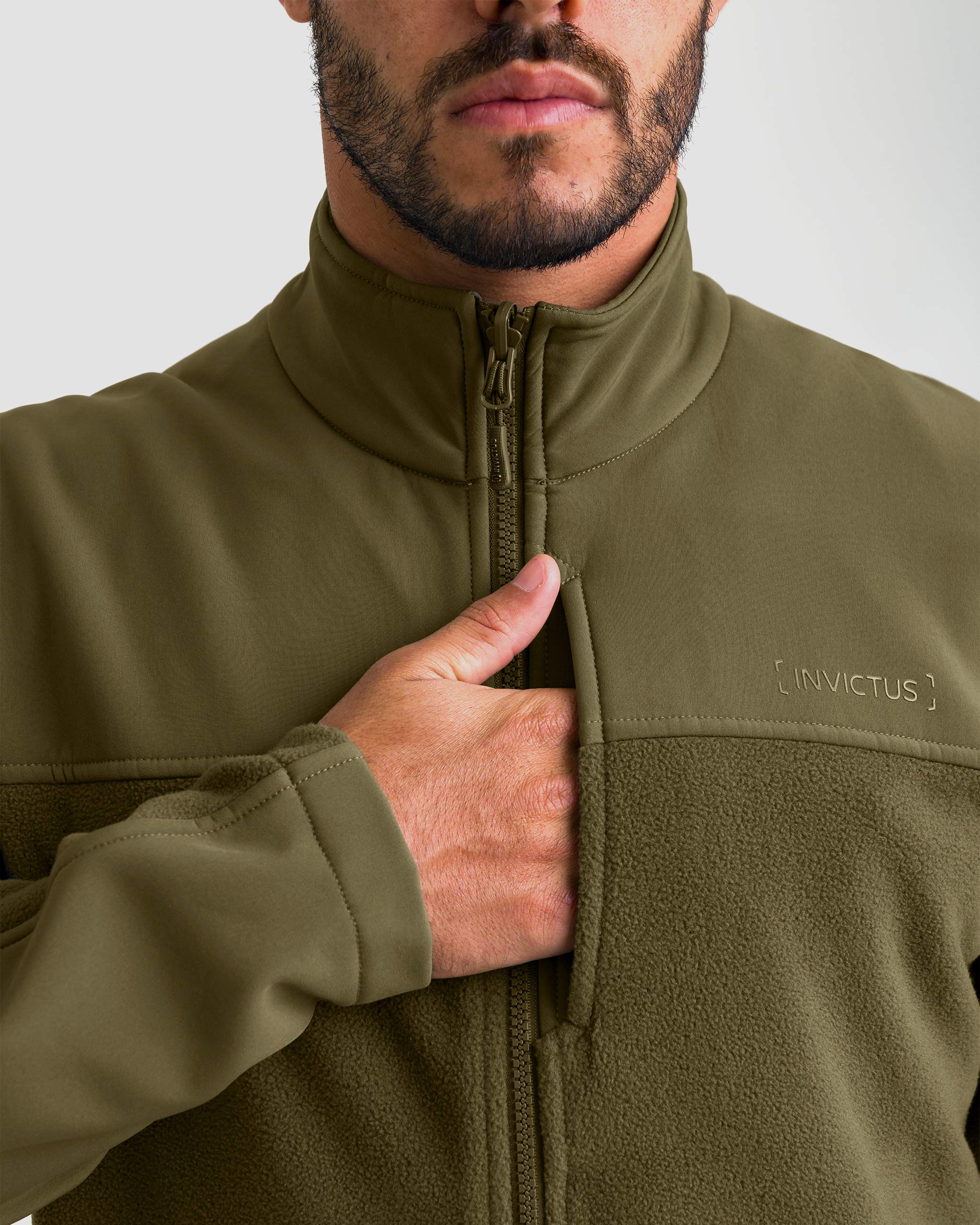 Jaqueta Fleece Snow 2.0 -  Verde Oliva