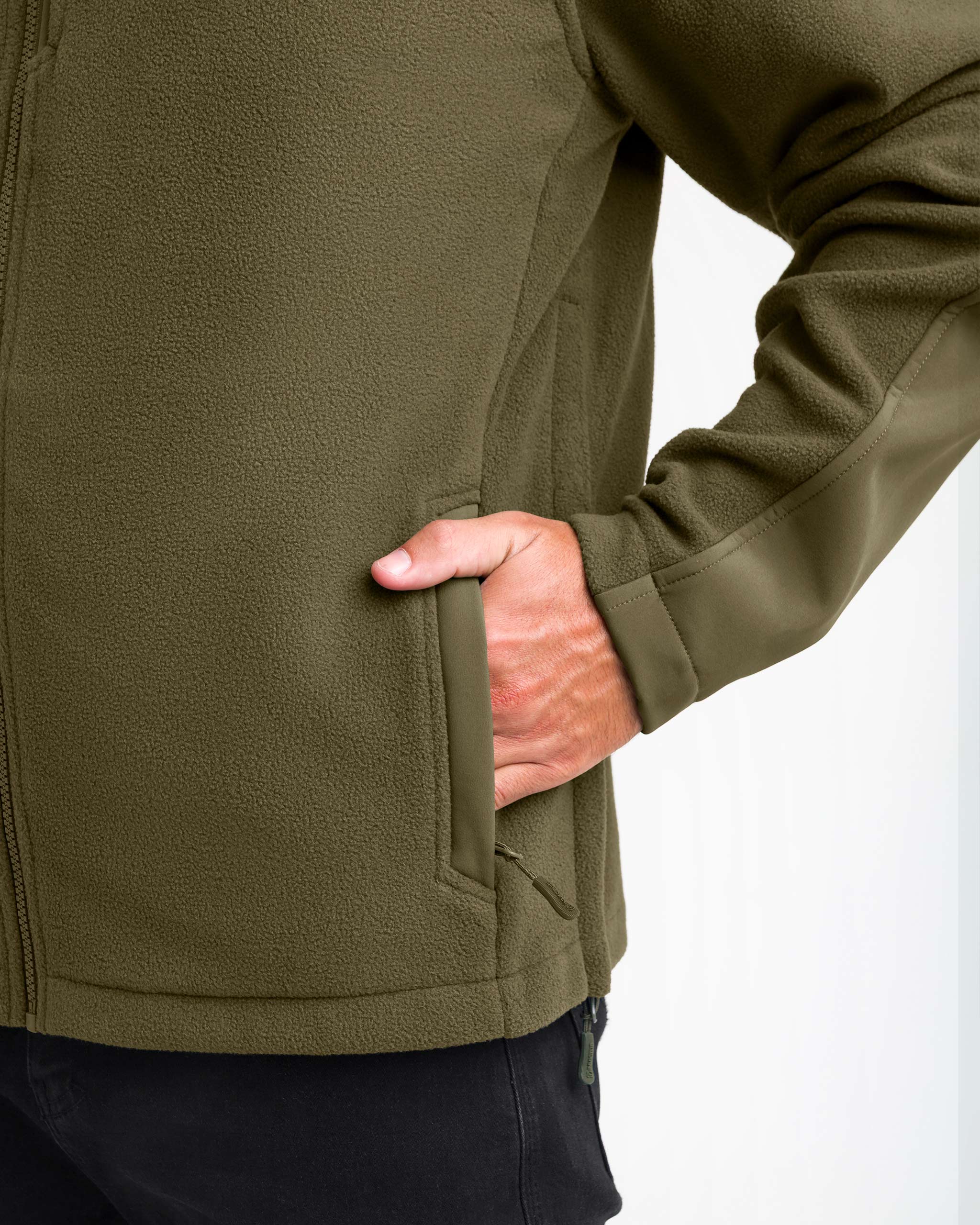 Jaqueta Fleece Snow 2.0 -  Verde Oliva