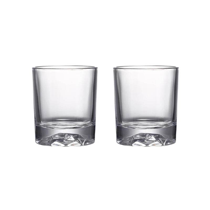 Conjunto de Copos com Base Cristal Bruto 250ml - Haustter