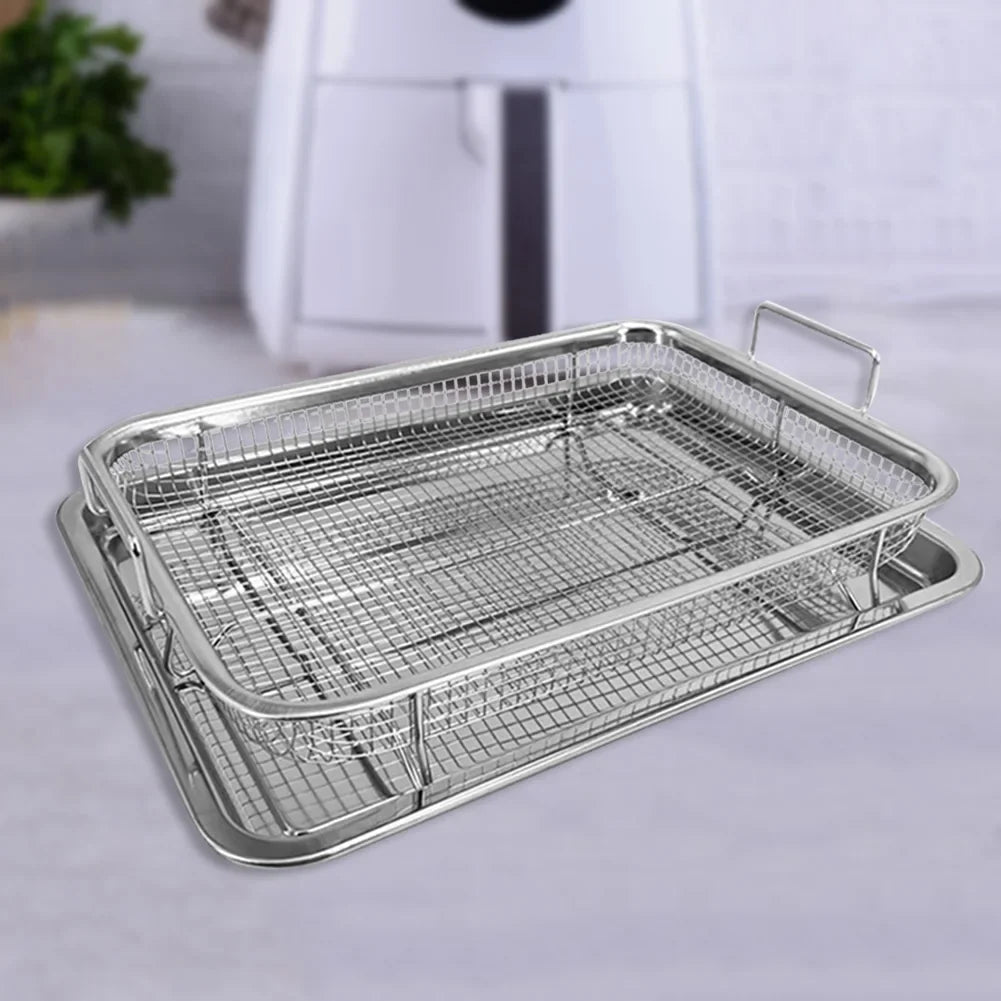 Cesta de fritura em aço inox