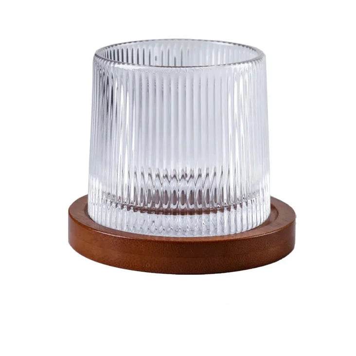 Copo de Whisky Rotativo com Base - Haustter
