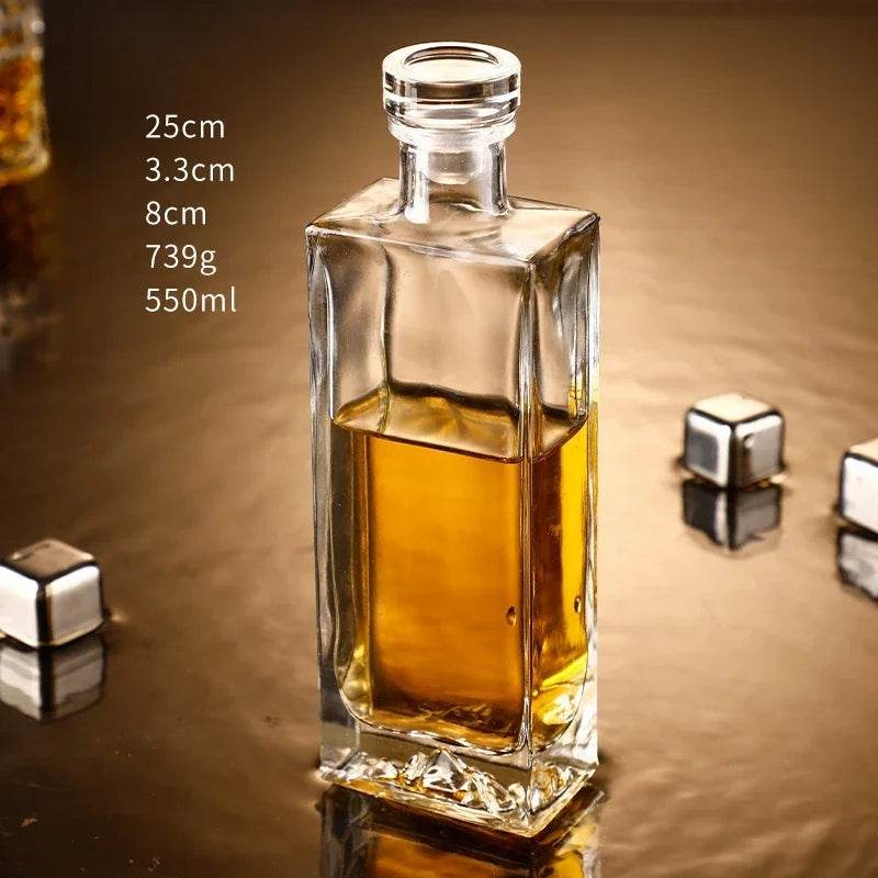 Garrafa de Vidro para Bebidas 300 - 550ml - Haustter