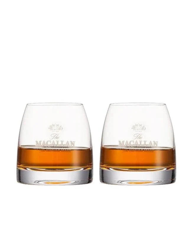 Copos Macallan e Walker para Whisky