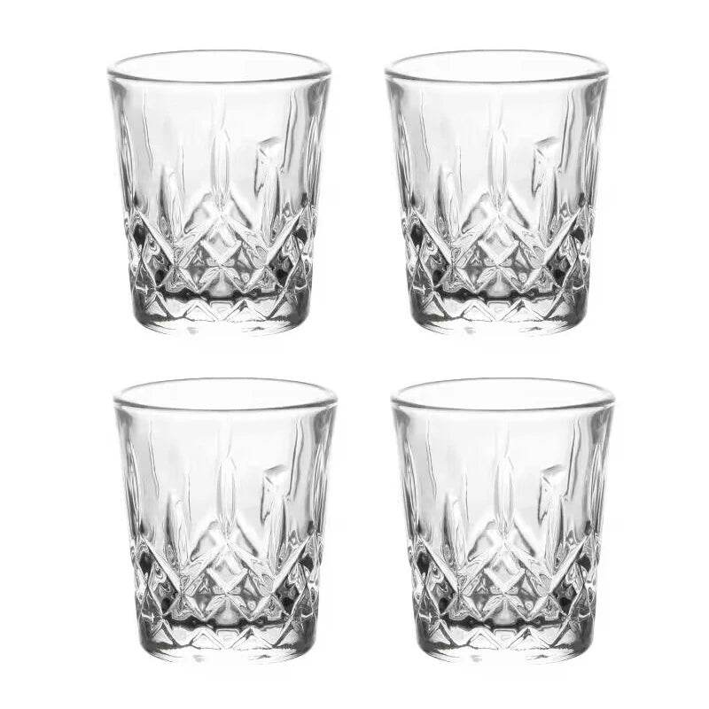 12 Copos Texturizados para Bebidas, Conjunto - Haustter