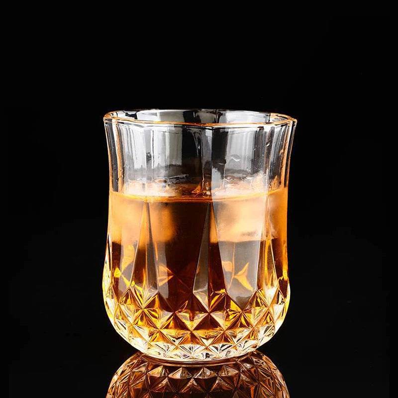 6 Copos Prismados para Bebidas Destiladas, Conjunto - Haustter