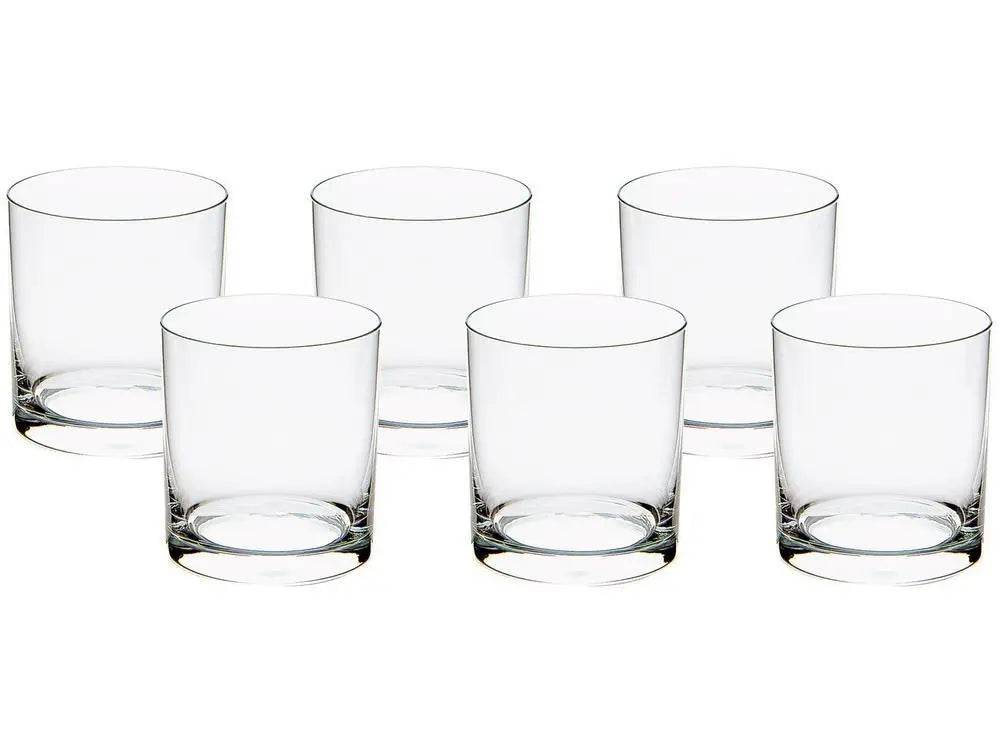 Jogo de Copos para Whisky Larus 6 Peças 320ml - Cristal e Sofisticação | Haustter