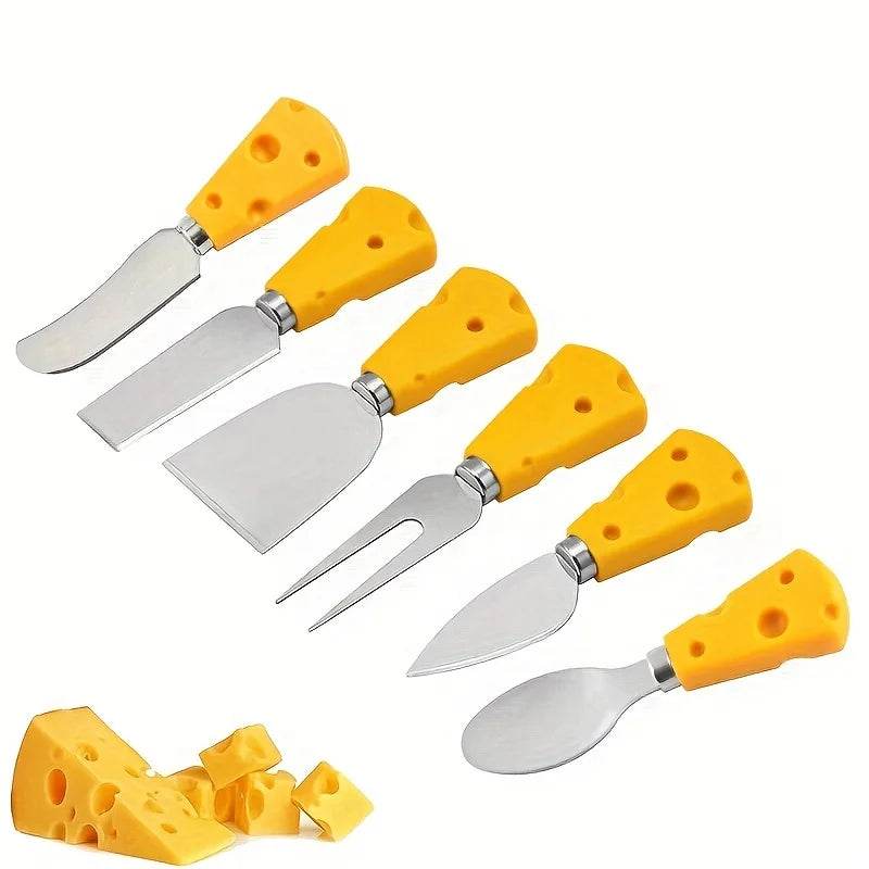 3/6 Facas e Garfos para Queijo, Conjunto - Haustter