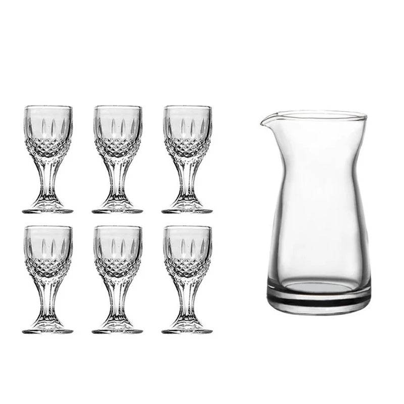 Conjunto de Copos para Shot 10ml com Garrafa Medidora 80ml - Haustter