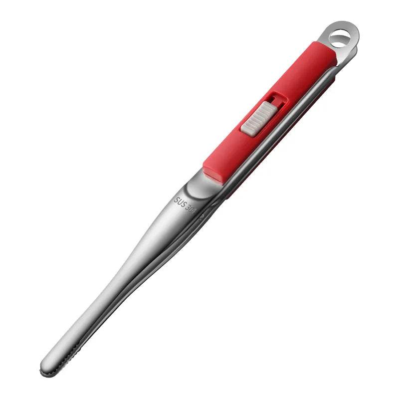 Pinça de Aço Inox com Trava