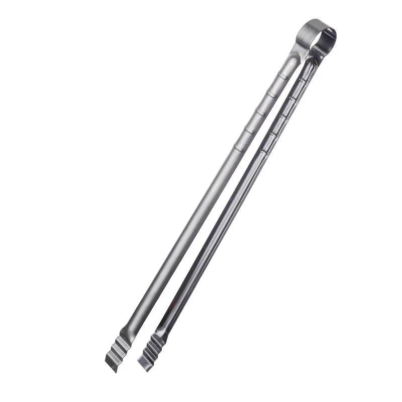 Pinça de Aço Inox Extra Longa 45cm para Churrasco - Haustter