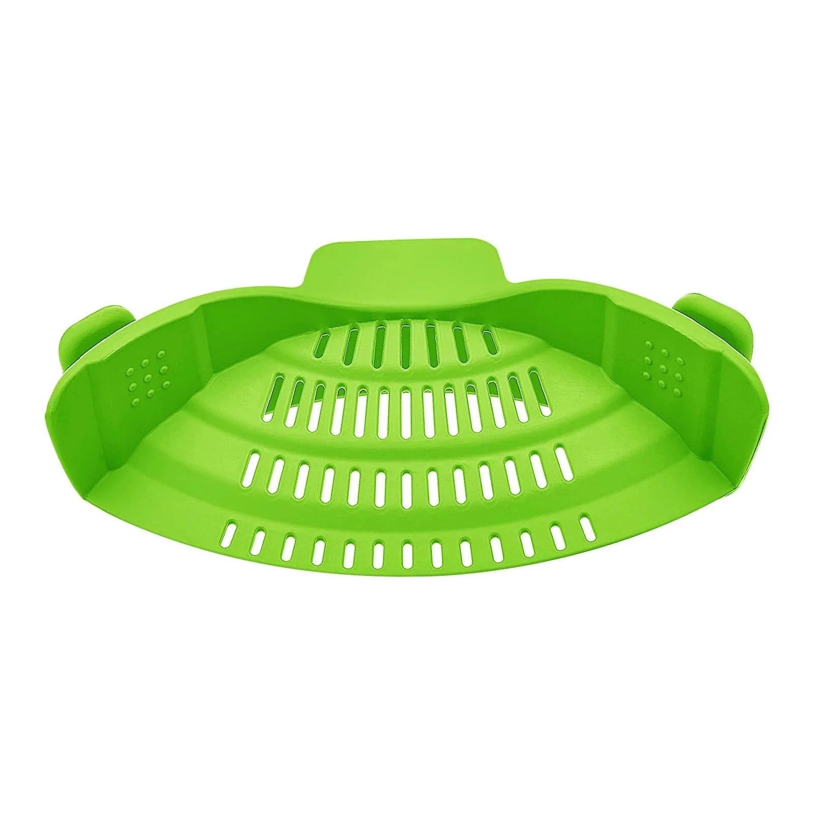 Escorredor Encaixável de Silicone com Clip para Panelas e Bowls - Haustter