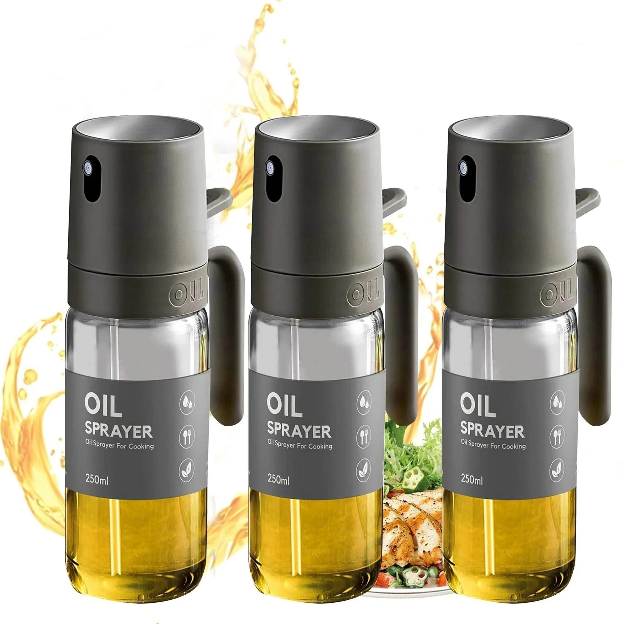 Jarra Spray de Vidro para Óleo de Cozinha - Haustter