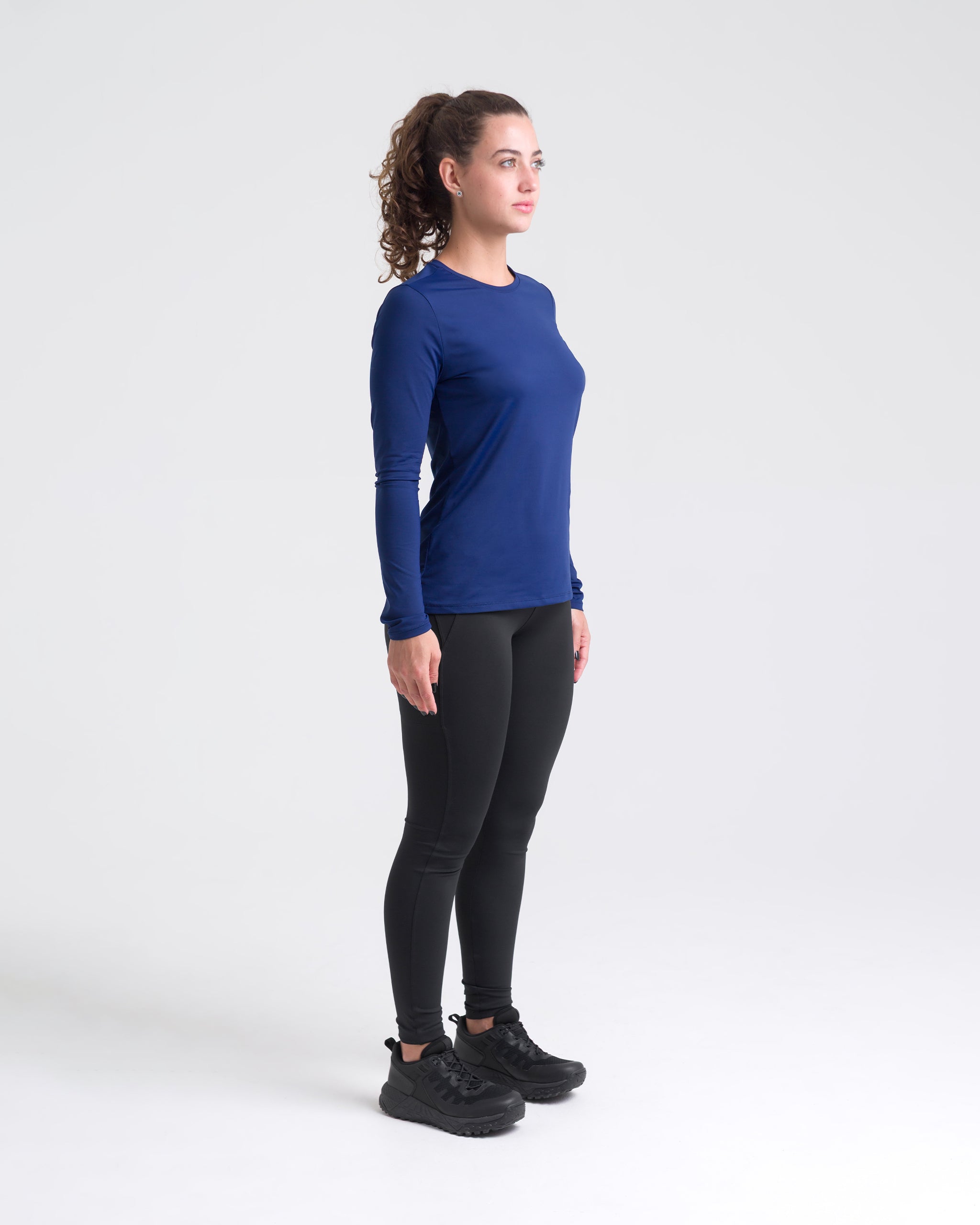 Blusa Segunda Pele Shade Feminina - Azul