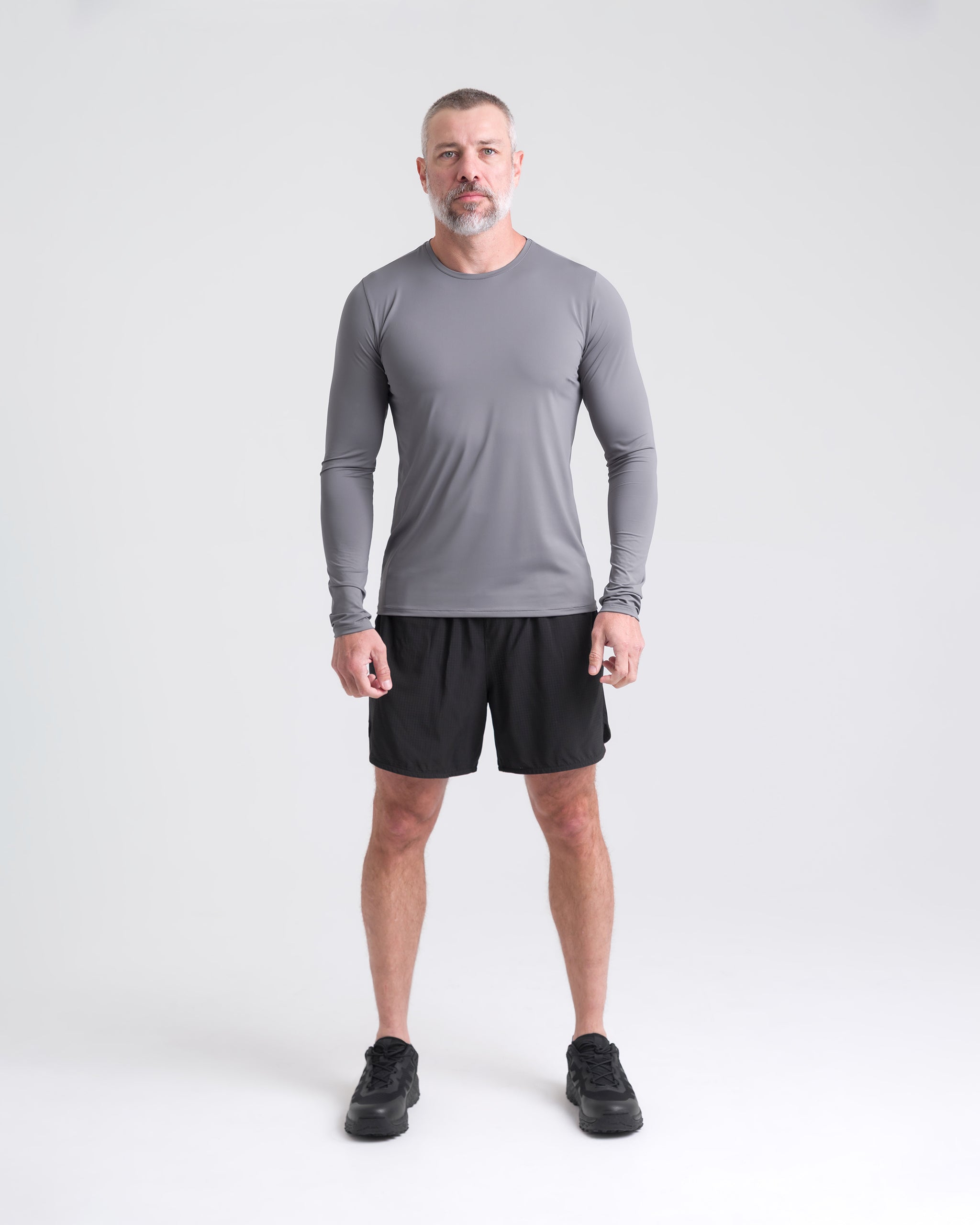 Blusa Segunda Pele Shade Masculina - Cinza