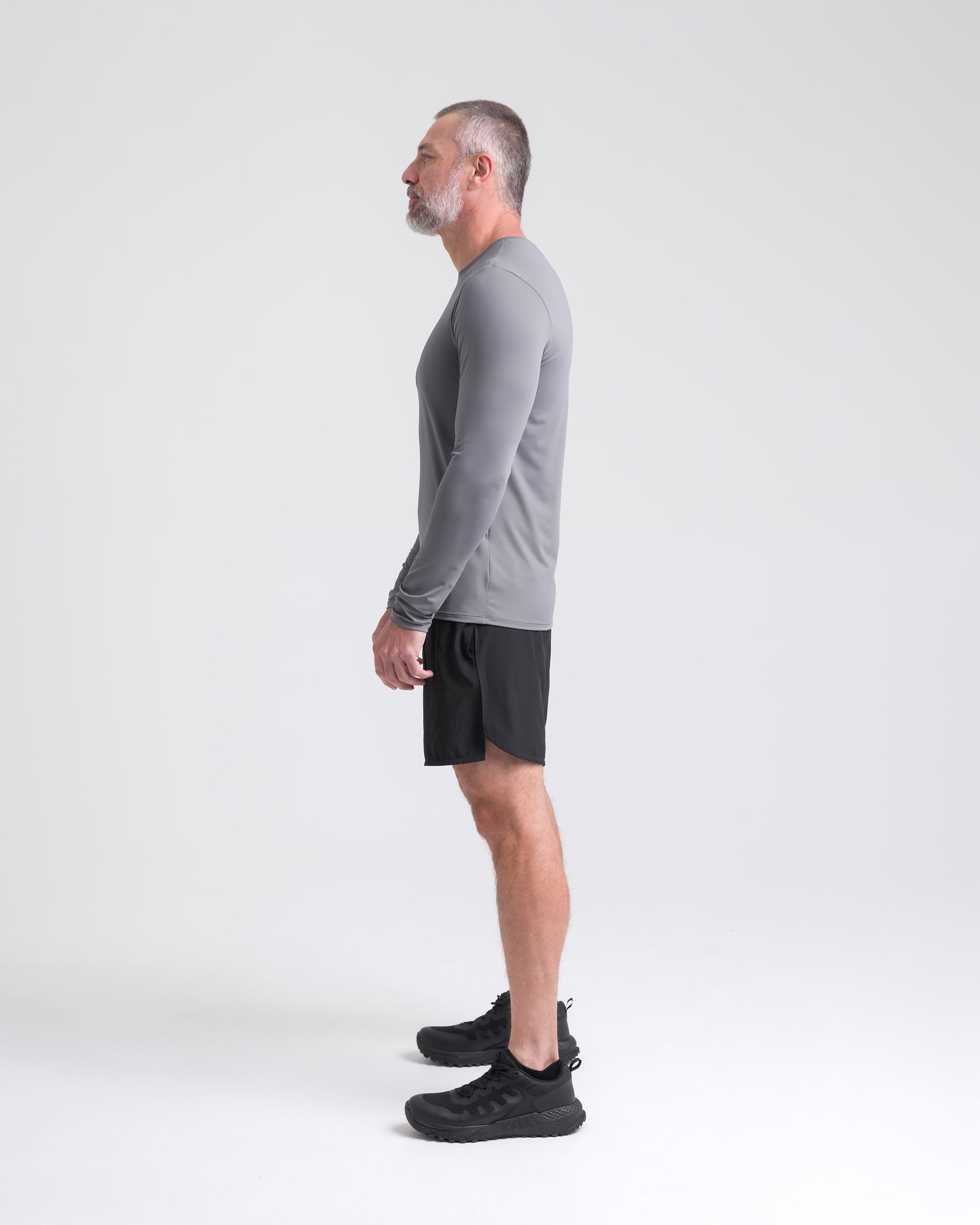 Blusa Segunda Pele Shade Masculina - Cinza