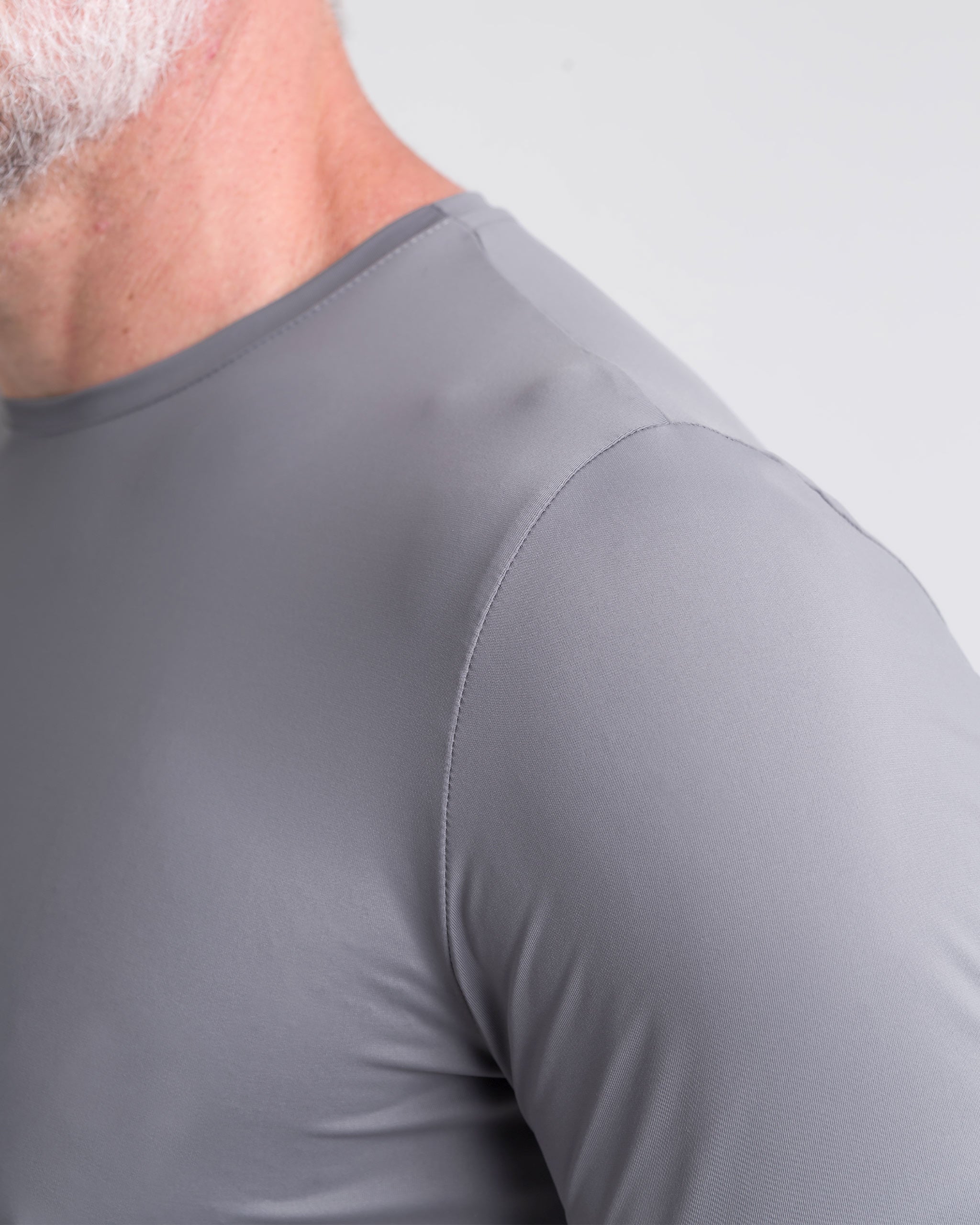 Blusa Segunda Pele Shade Masculina - Cinza