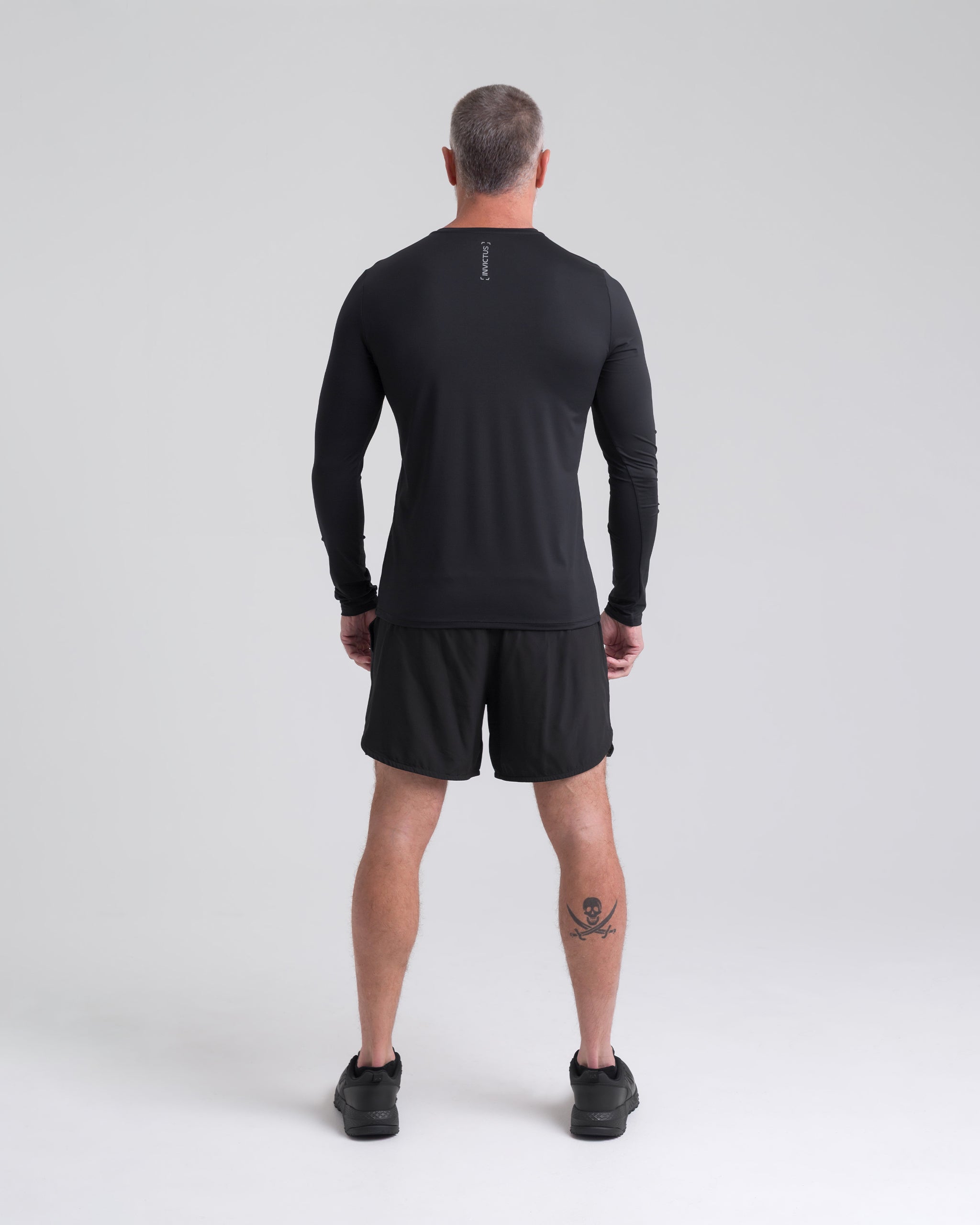 Blusa Segunda Pele Shade Masculina - Preta
