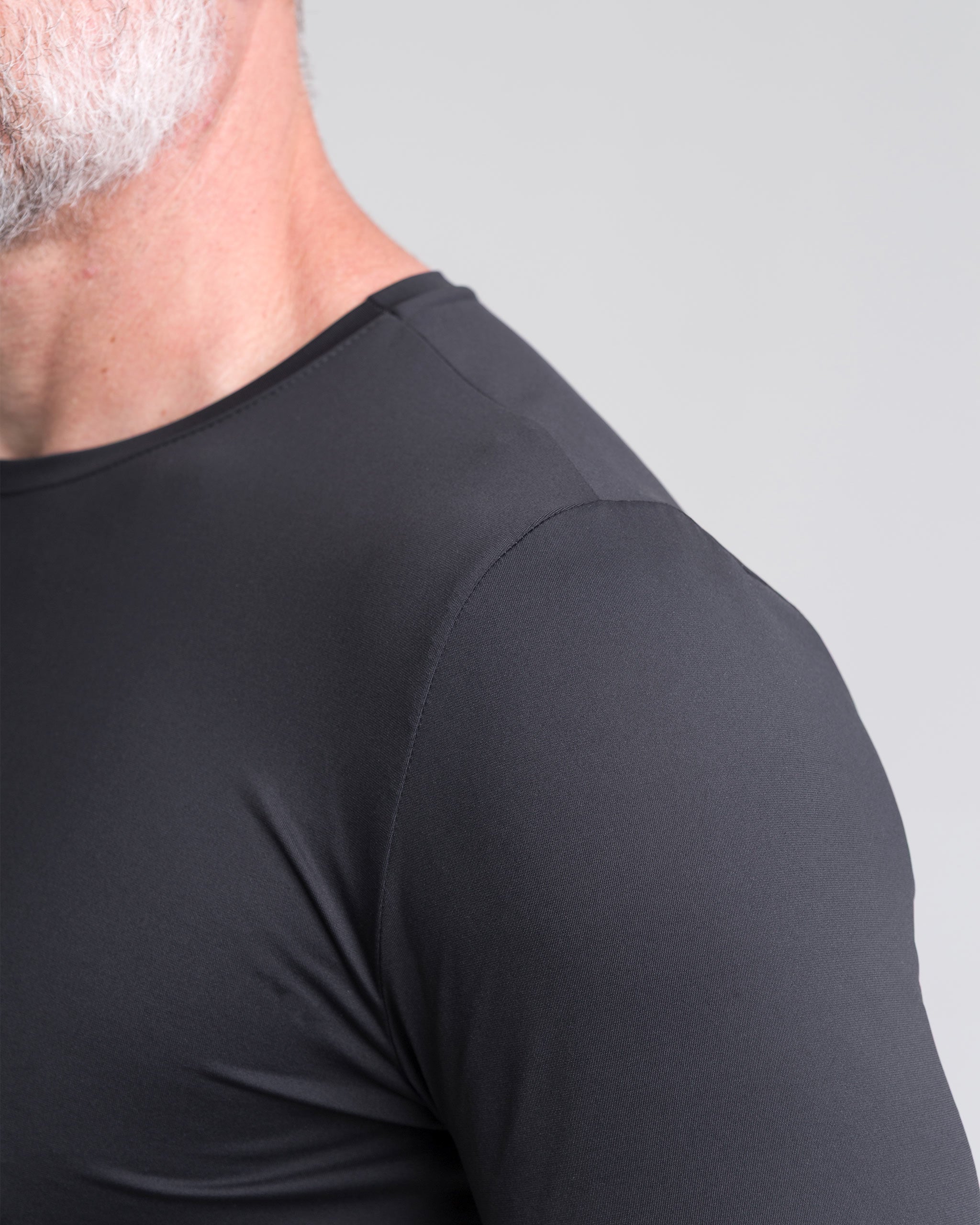 Blusa Segunda Pele Shade Masculina - Preta