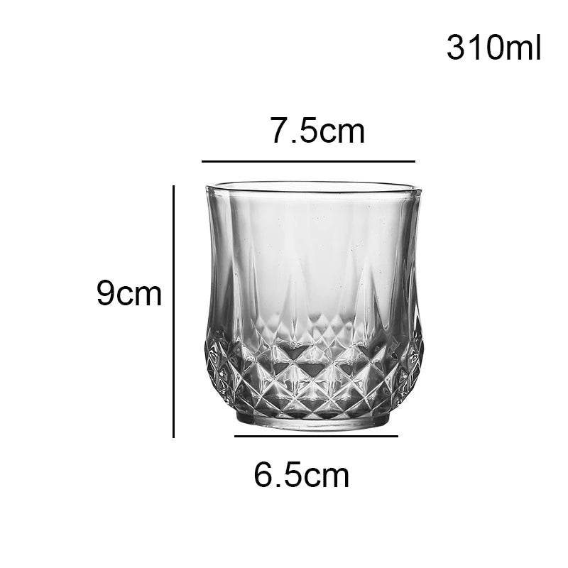 Copos de Vidro Elegantes para Vinho - Haustter