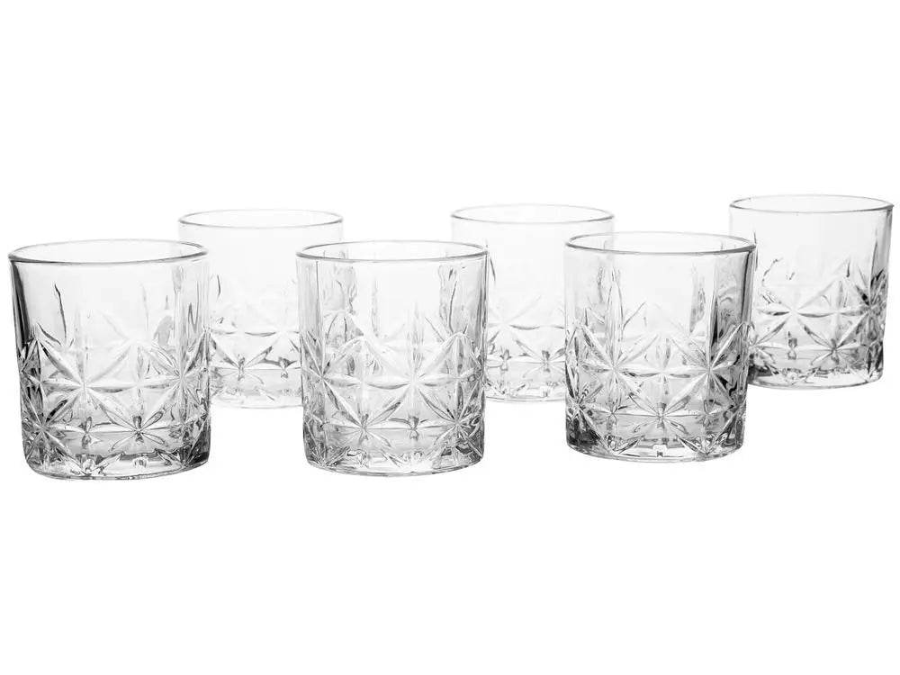 Jogo de Copos para Whisky Pavillion 6 Peças 330ml - Elegância Masculina | Haustter