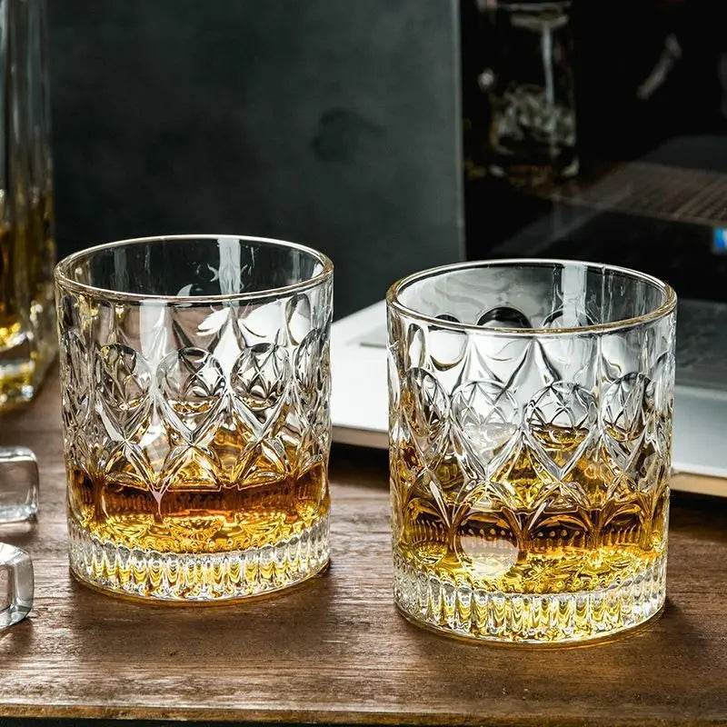 2 Copos XO de Vidro para Whisky 330ml - Haustter