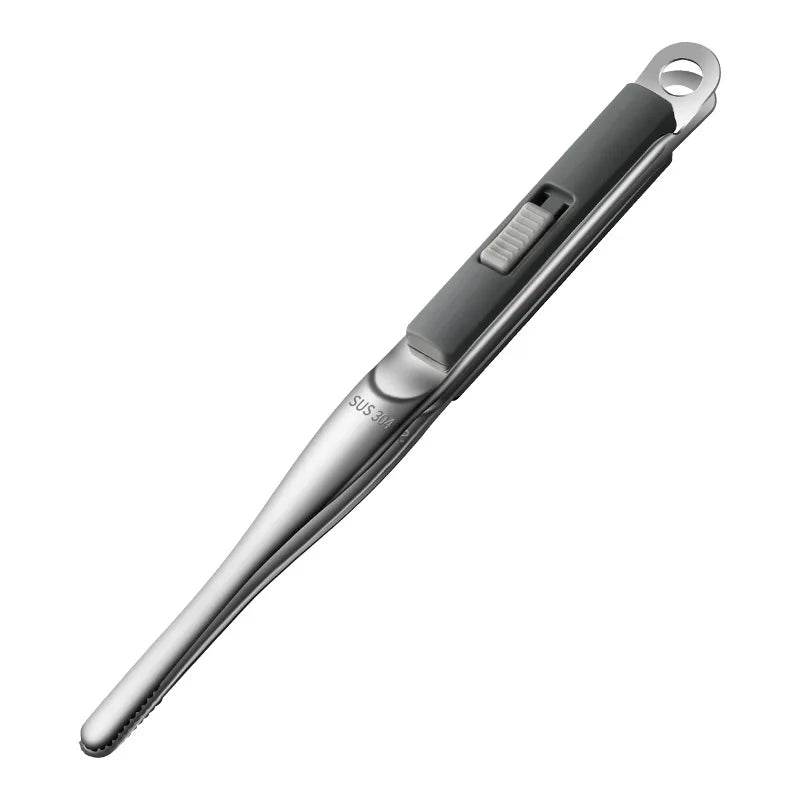 Pinça de Aço Inox com Trava