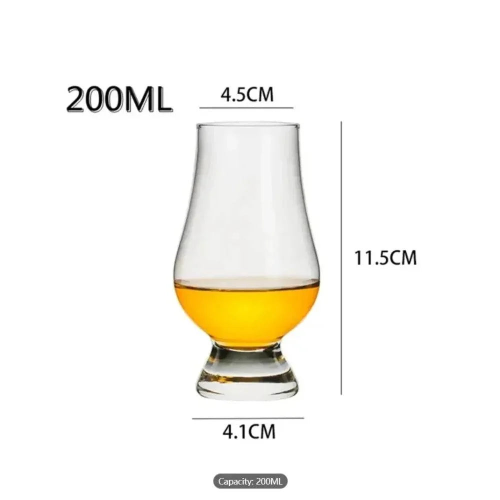 Copo Tulipa para Degustação de Whisky e Licor 200ml - Haustter