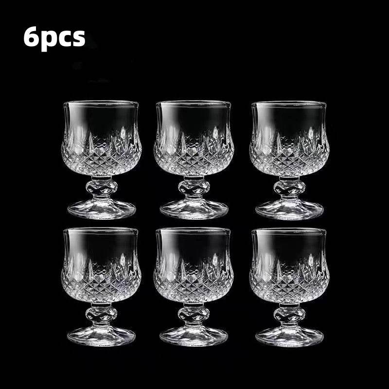 Taça de Whisky e Licor Retrô com Relevo 50ml - Haustter