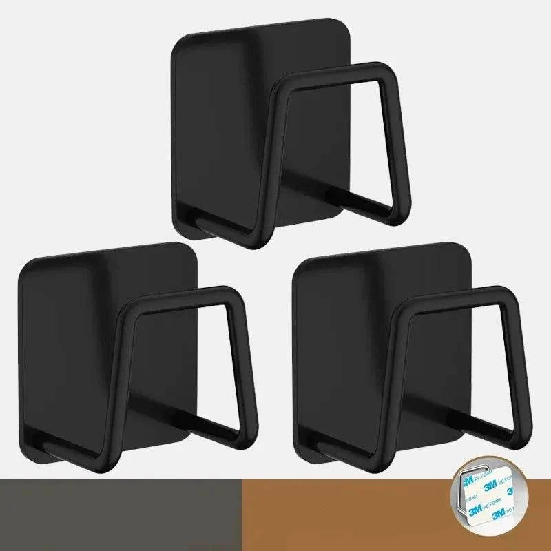 Suporte para Secagem de Esponjas e Organização de Utensílios de Cozinha Preto - Haustter