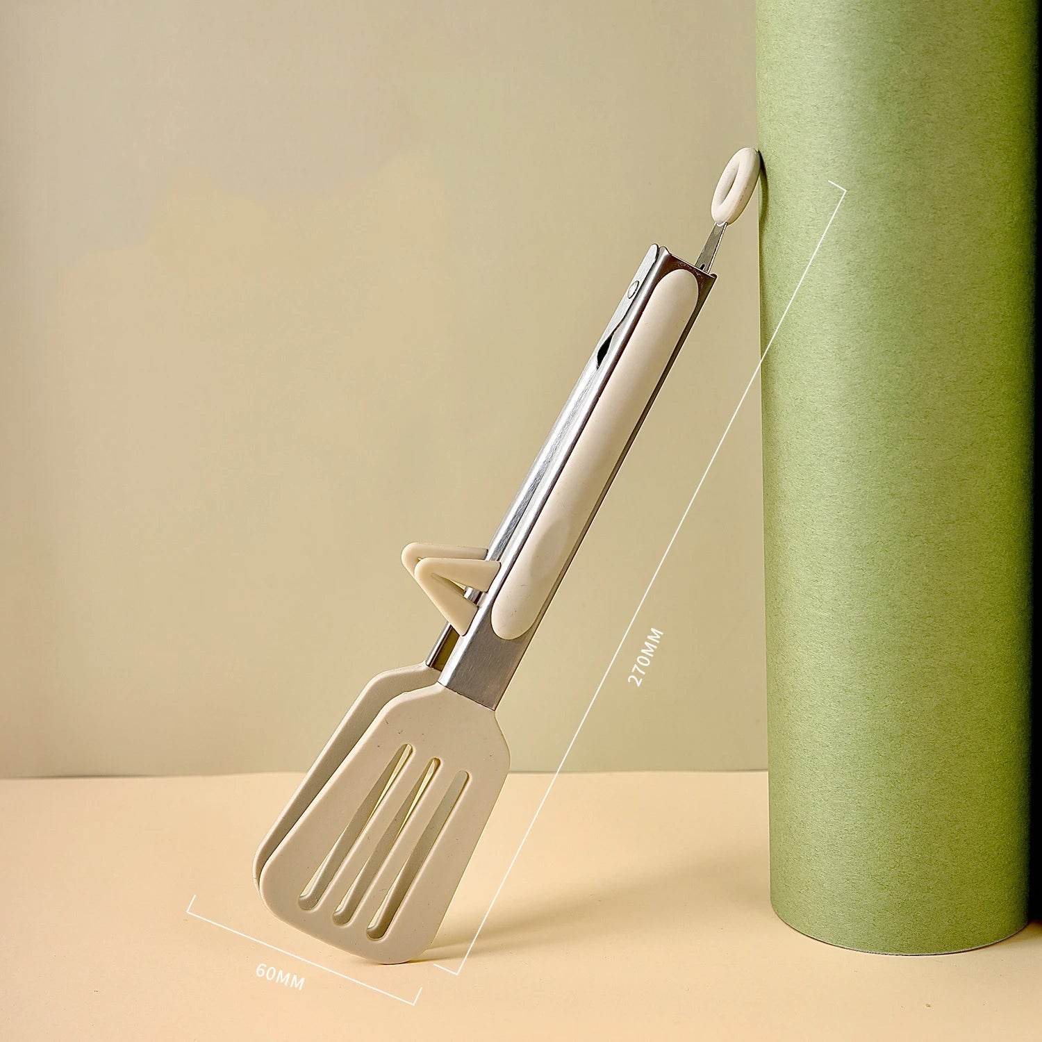 Pegador de Silicone e Aço Inoxidável para Cozinha e Churrasco - Haustter