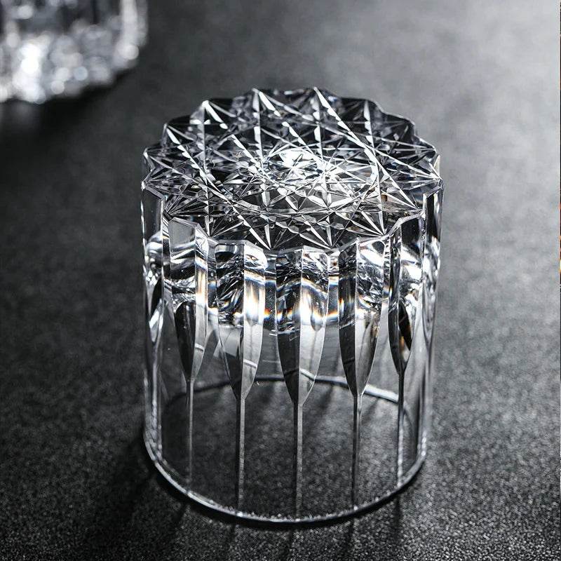 Copo de Whisky Luxuoso com Efeito Kaleidoscópio - Haustter