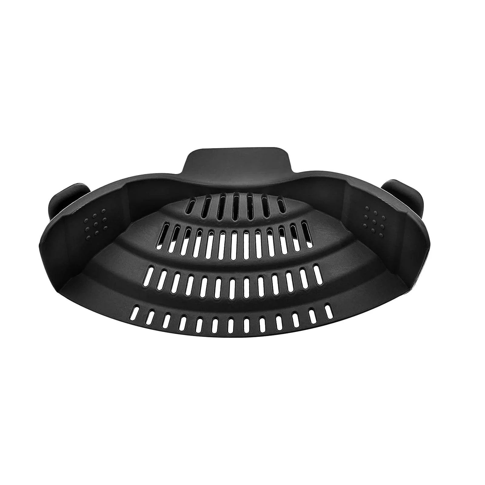 Escorredor Encaixável de Silicone com Clip para Panelas e Bowls - Haustter
