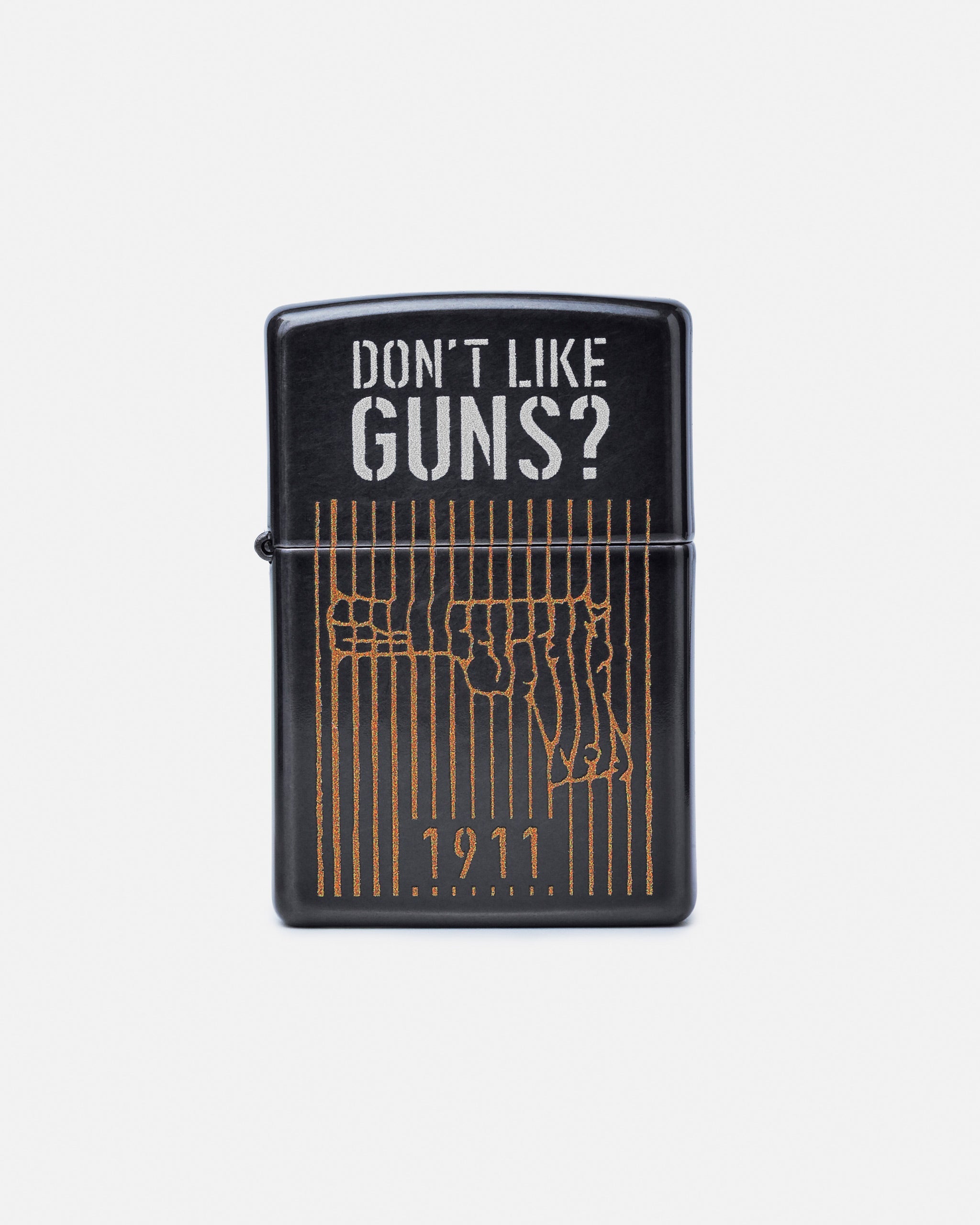 Zippo Invictus Don't Like Guns - Edição Limitada