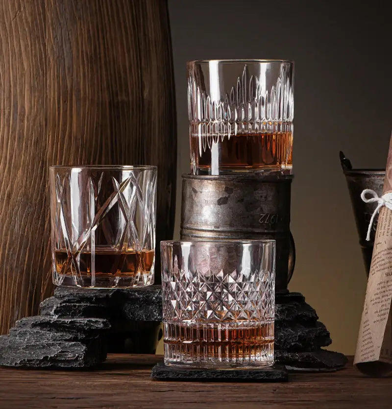 Copos Old Fashioned Diversos - Harmonia na Geometria | Haustter