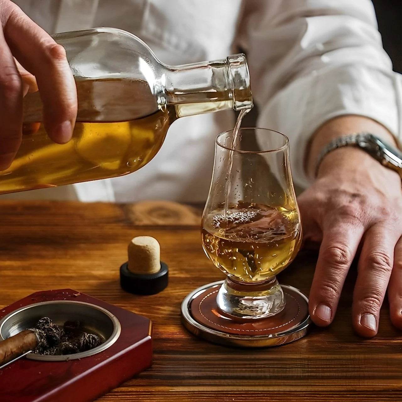 Copo Tulipa para Degustação de Whisky e Licor 200ml - Haustter