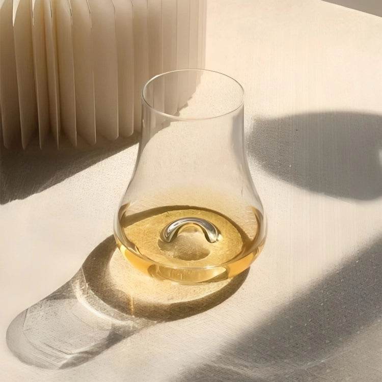 Copo Nosing de Vidro com Fundo Côncavo para Whisky e Destilados - Haustter